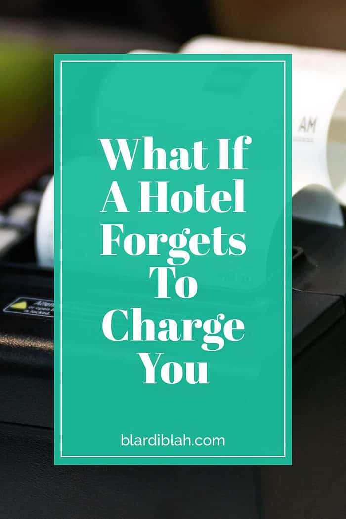 What If A Hotel To Charge You